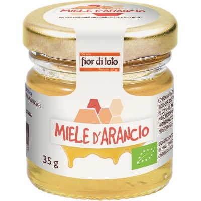 FIOR DI LOTO MINI MIELE DI ARANCIO BIO 35 G - Farmacia De Pasquale