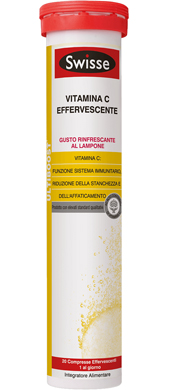SWISSE VITAMINA C EFFERVESCENTE 20 COMPRESSE - Farmacia De Pasquale