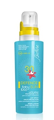 DEFENCE SUN 30 BABY&KID LATTE SPRAY PROTEZIONE ALTA 125 ML - Farmacia De Pasquale
