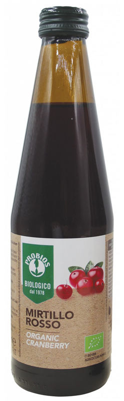 SUCCO DI CRANBERRY MIRTILLO ROSSO 330 ML - Farmacia De Pasquale