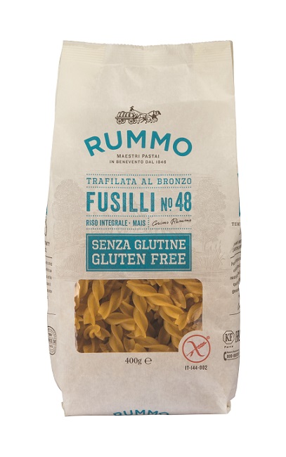 RUMMO FUSILLI N48 DI RISO INTEGRALE E MAIS 400 G - Farmacia De Pasquale