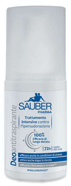 SAUBER ANTITRASPIRANTE 72 ORE VAPO - Farmacia De Pasquale