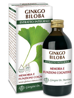 GINKGO BILOBA ESTRATTO INTEGRALE 200 ML - Farmacia De Pasquale