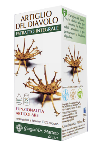 ARTIGLIO DEL DIAVOLO ESTRATTO INTEGRALE 200 ML - Farmacia De Pasquale