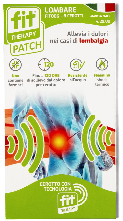 CEROTTO FIT THERAPY LOMBARE 8 PEZZI - Farmacia De Pasquale