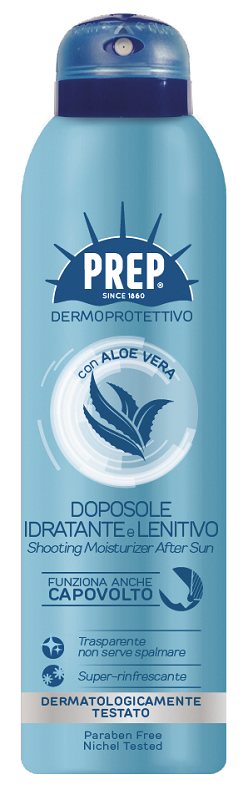 PREP DERMOPROTETTIVO DOPOSOLE IDRATANTE E LENITIVO CON ALOE VERA 150 ML - Farmacia De Pasquale
