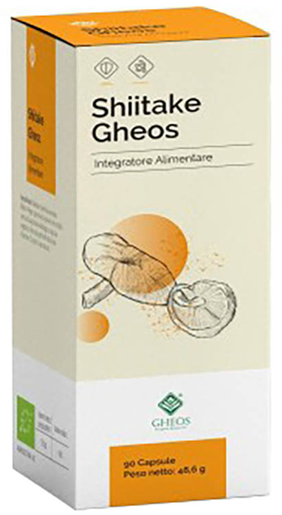 SHIITAKE GHEOS 90 CAPSULE DA 540 MG - Farmacia De Pasquale
