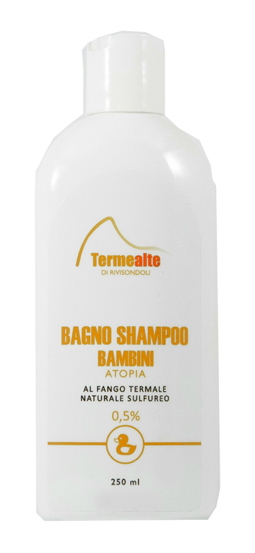 BAGNO SHAMPOO BAMBINI FANGO TERMALE 0,5% TERME ALTE - Farmacia De Pasquale