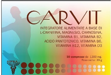 CARVIT 30 COMPRESSE DA 1300 MG - Farmacia De Pasquale