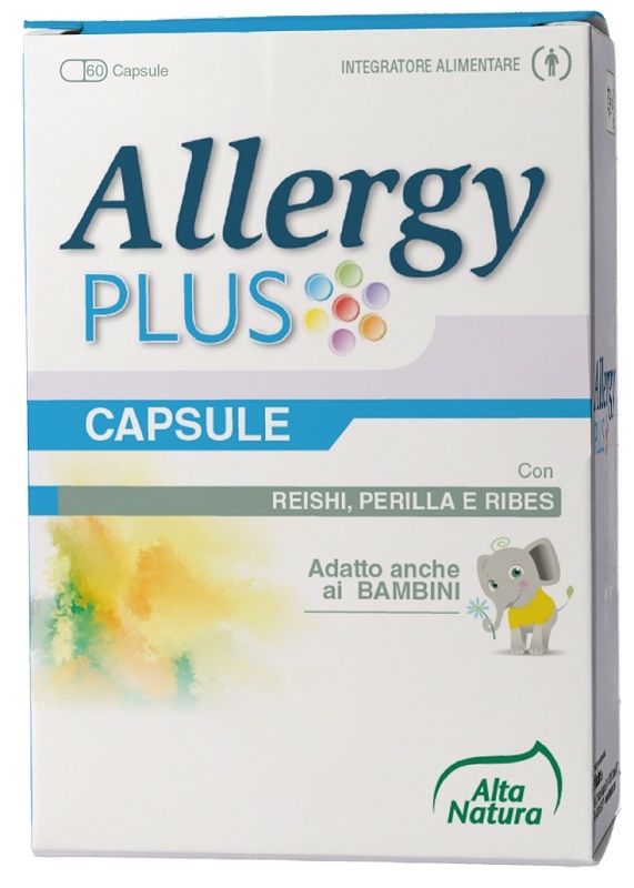ALLERGY PLUS 60 CAPSULE 500 MG - Farmacia De Pasquale