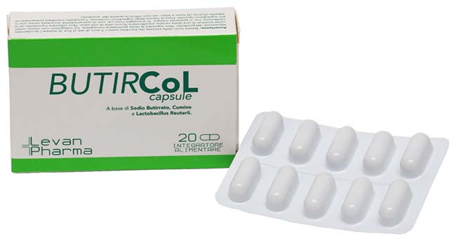 BUTIRCOL 20 CAPSULE - Farmacia De Pasquale