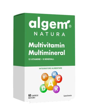 MULTIVITAMIN MULTIMINERAL 60 COMPRESSE MASTICABILI - Farmacia De Pasquale