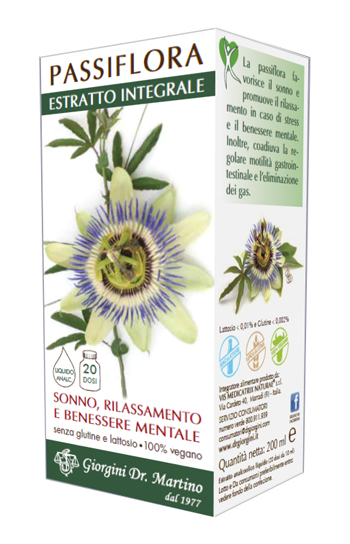 PASSIFLORA ESTRATTO INTEGRALE 200 ML - Farmacia De Pasquale