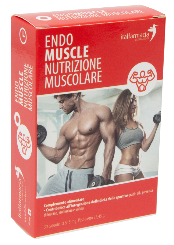 ENDO MUSCLE NUTRIZIONE MUSCOLARE 30 CAPSULE - Farmacia De Pasquale
