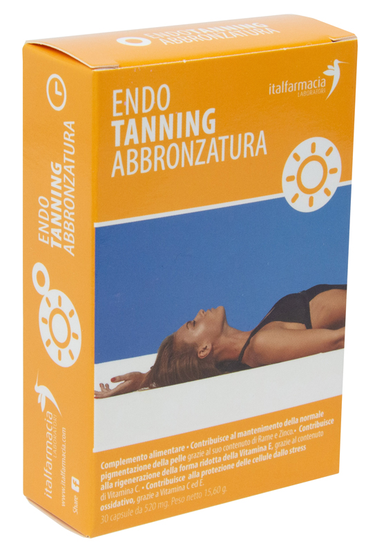 ENDO TANNING ABBRONZATURA 30 CAPSULE - Farmacia De Pasquale