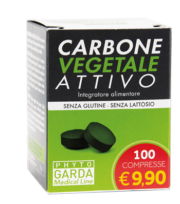 CARBONE VEGETALE ATTIVO 100 COMPRESSE - Farmacia De Pasquale