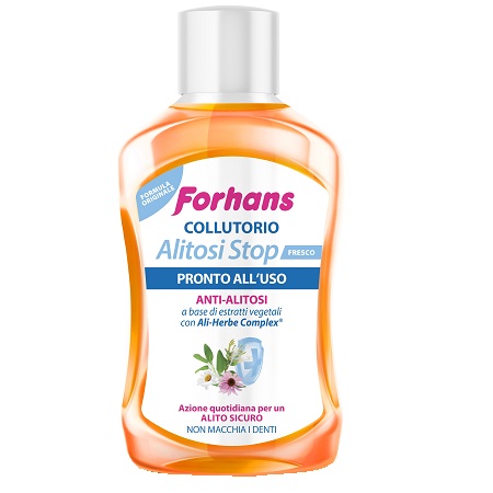 FORHANS ALITOSI STOP COLLUTORIO 500 ML - Farmacia De Pasquale
