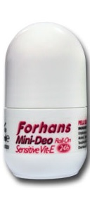 FORHANS COSMETIC ROLL-ON SENSITIVE VIT E 50 ML - Farmacia De Pasquale
