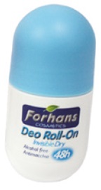 FORHANS COSMETIC ROLL-ON INVISIBLE DRY 50 ML - Farmacia De Pasquale
