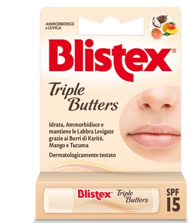 BLISTEX TRIPLE BUTTERS STICK LABBRA - Farmacia De Pasquale