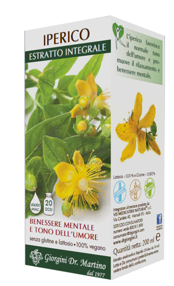 IPERICO ESTRATTO INTEGRALE 200 ML - Farmacia De Pasquale