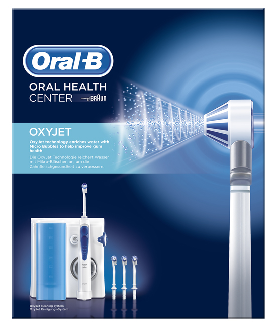 ORAL-B ORAL HEALTH CENTER IDROPULSORE OXYJET MD20 - Farmacia De Pasquale