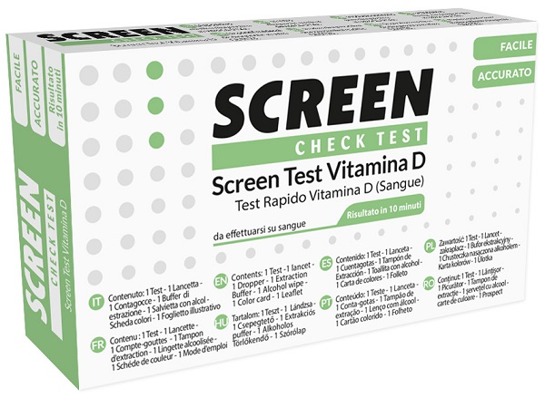 SCREEN TEST RAPIDO 25-IDROSSIVITAMINA D PUNGIDITO 1 PEZZO - Farmacia De Pasquale