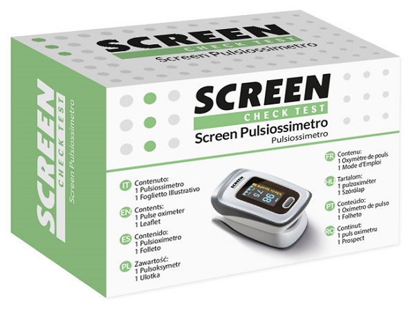 PULSIOSSIMETRO SCREEN CHECK TEST - Farmacia De Pasquale