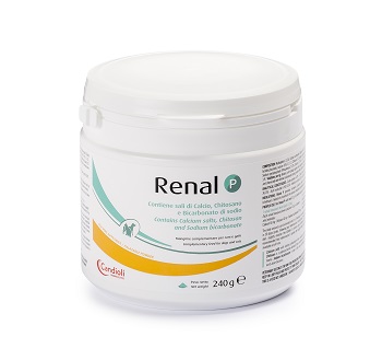 RENAL P MANGIME COMPLEMENTARE PER CANI E GATTI BARATTOLO 240 G - Farmacia De Pasquale
