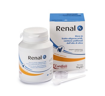 RENAL N MANGIME COMPLEMENTARE PER CANI E GATTI BARATTOLO 70 G - Farmacia De Pasquale