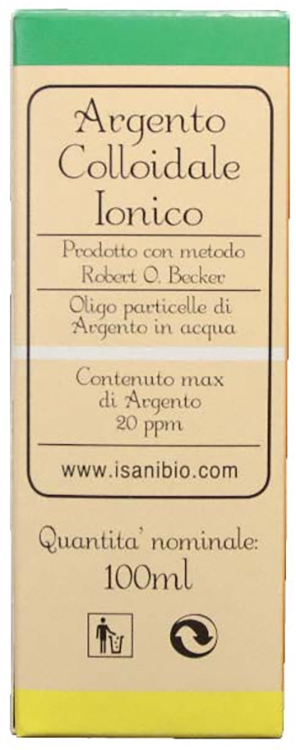 ARGENTO COLLOIDALE IONICO 20 PPM 100 ML - Farmacia De Pasquale