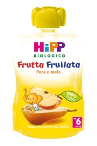 HIPP BIO FRUTTA FRULLATA PERA MELA 90 G - Farmacia De Pasquale