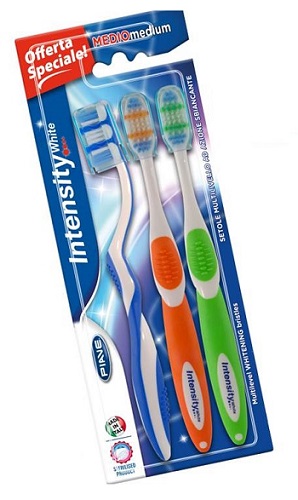 KIT 3 SPAZZOLINI INTENSITY WHITE - Farmacia De Pasquale