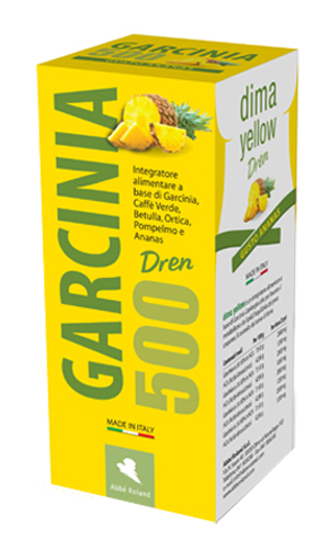 GARCINIA 500 DREN DIMA YELLOW ANANAS 500 ML - Farmacia De Pasquale