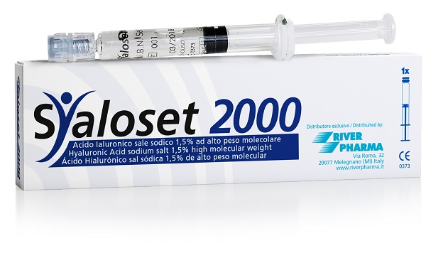 SIRINGA INTRA-ARTICOLARE SYALOSET 2000 ACIDO IALURONICO 1,5% 2 ML 1 PEZZO - Farmacia De Pasquale
