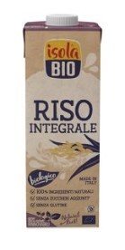 ISOLABIO BEVANDA DI RISO INTEGRALE 1 L - Farmacia De Pasquale