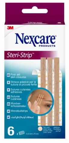CEROTTO PER SUTURA STERI STRIP SKIN 6X75 MM 6 STRISCE - Farmacia De Pasquale