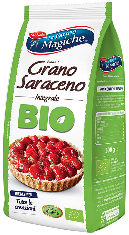 IPAFOOD FARINA MIX GRANO SARACENO BIOLOGICO 500 G - Farmacia De Pasquale