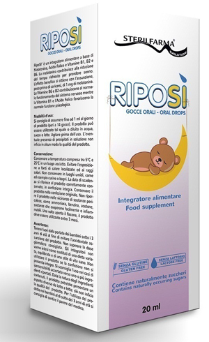 RIPOSI' NOTTE GOCCE ORALI 20 ML - Farmacia De Pasquale