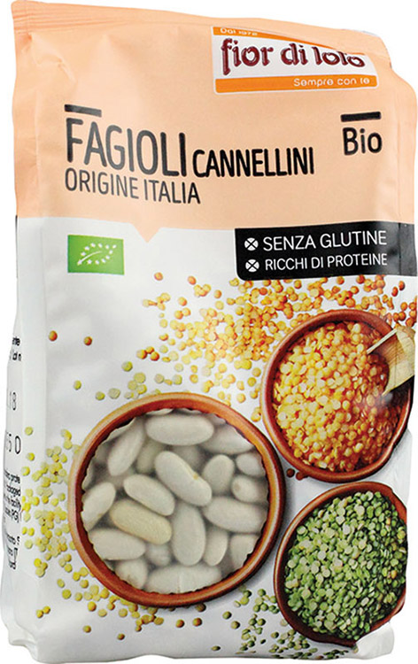 FAGIOLI CANELLINI ITALIA SENZA GLUTINE BIO 400 G - Farmacia De Pasquale