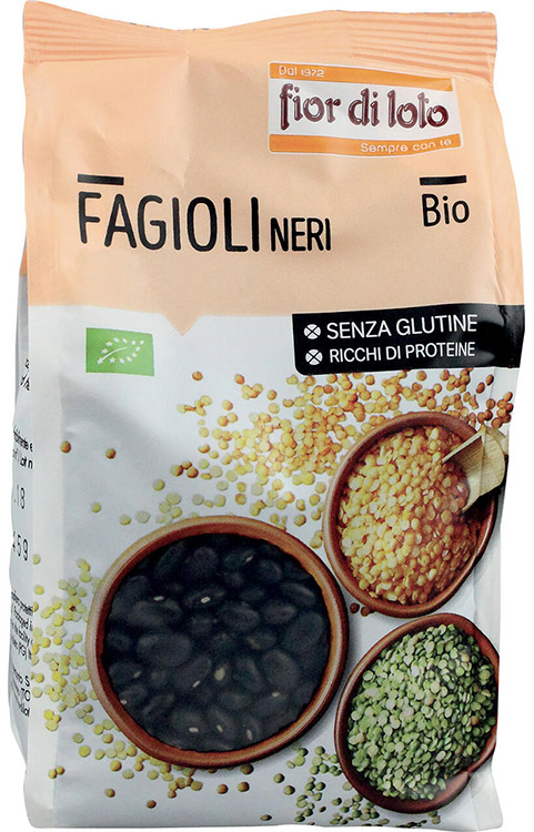 FAGIOLI NERI SENZA GLUTINE BIO 400 G - Farmacia De Pasquale