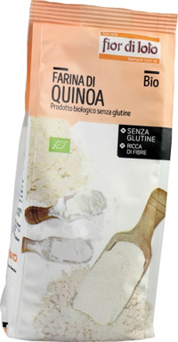 FARINA QUINOA SENZA GLUTINE BIO 375 G - Farmacia De Pasquale