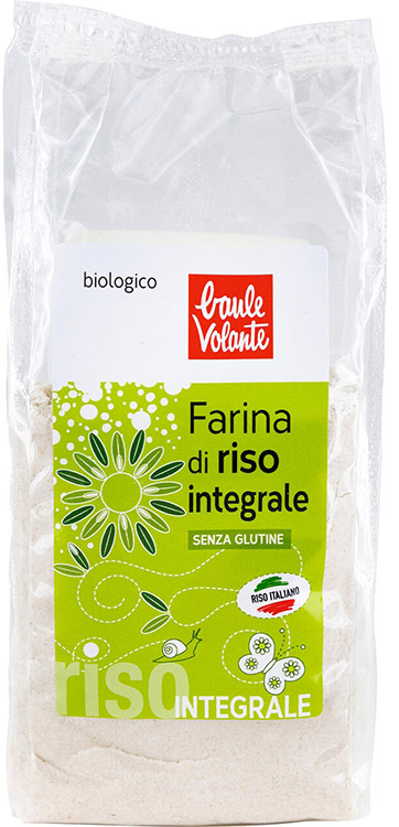 FARINA RISO INTEGRALE SENZA GLUTINE BIO 375 G - Farmacia De Pasquale