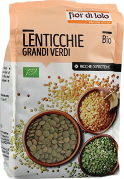LENTICCHIE VERDI BIO 400 G - Farmacia De Pasquale