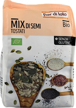 FIOR DI LOTO MIX SEMI TOSTATI SENZA GLUTINE BIO 250 G - Farmacia De Pasquale