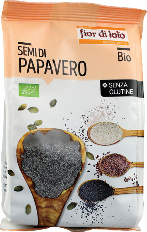 SEMI DI PAPAVERO SENZA GLUTINE BIO 150 G - Farmacia De Pasquale