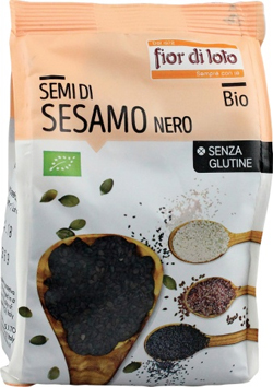 SEMI DI SESAMO NERO SENZA GLUTINE BIO 250 G - Farmacia De Pasquale