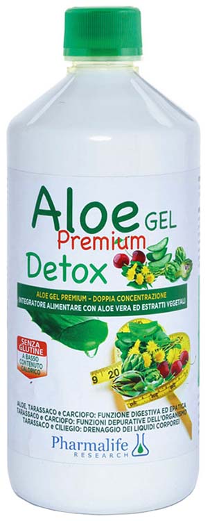 ALOE GEL PREMIUM DETOX 1 LITRO - Farmacia De Pasquale