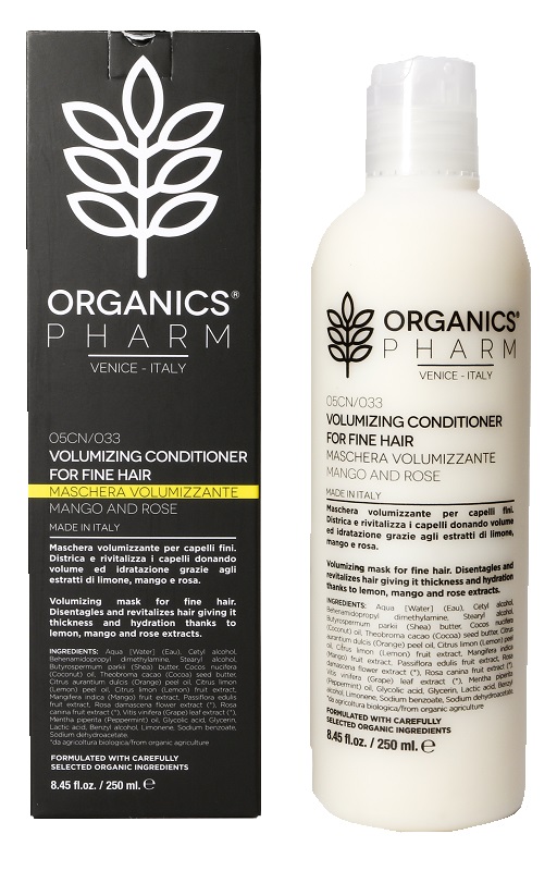 ORGANICS PHARM VOLUMIZING CONDITIONER FINE HAIR 250 ML - Farmacia De Pasquale