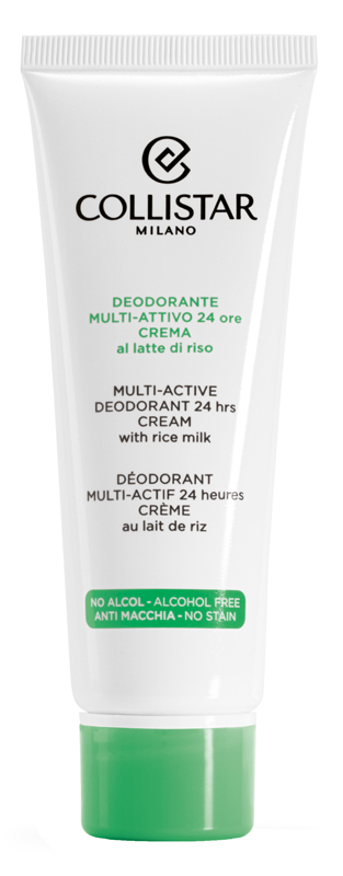 DEODORANTE MULTI-ATTIVO 24 ORE CREMA AL LATTE DI RISO 75 ML - Farmacia De Pasquale